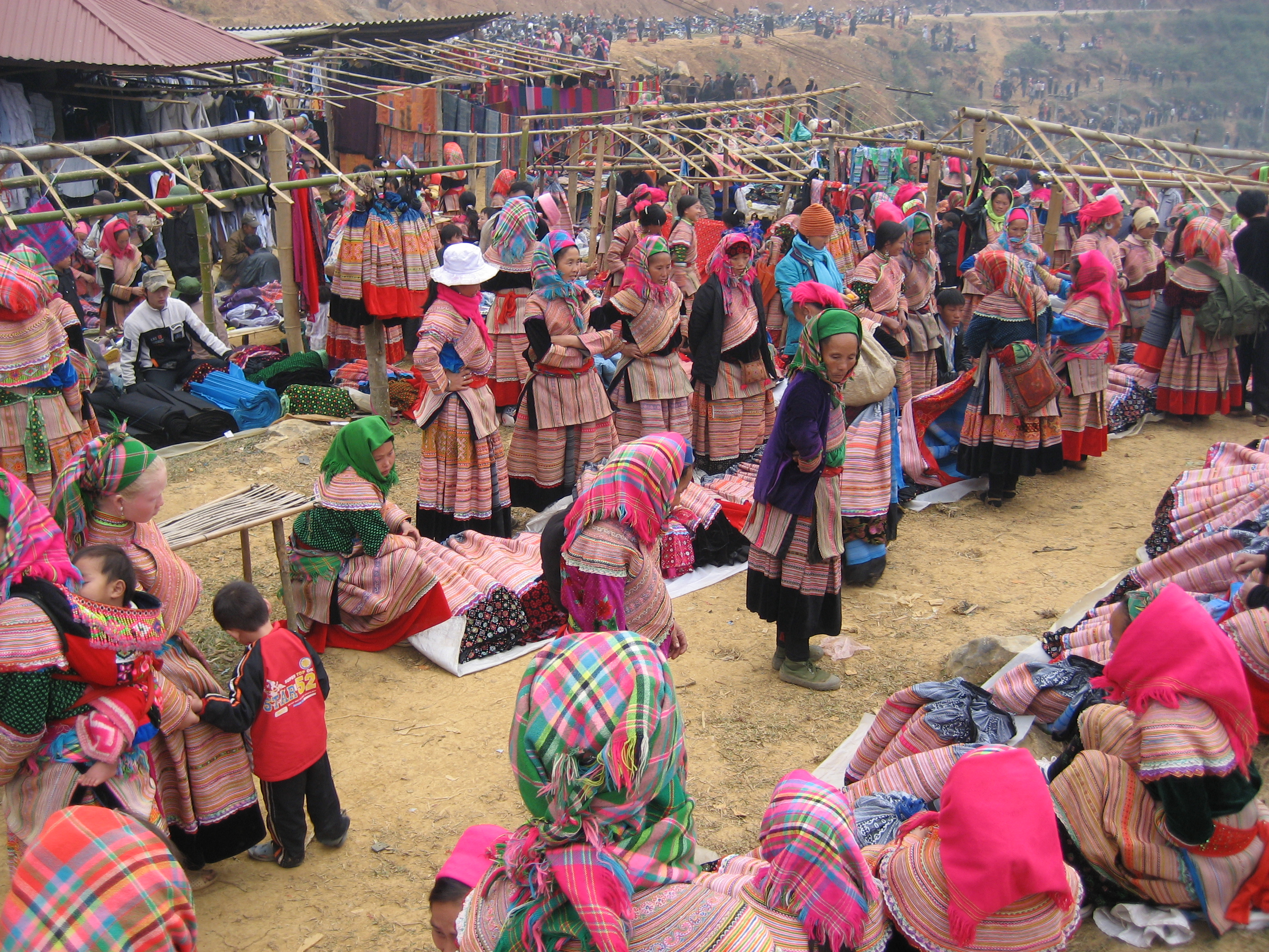 Bac Ha Market Sapa, Vietnam
