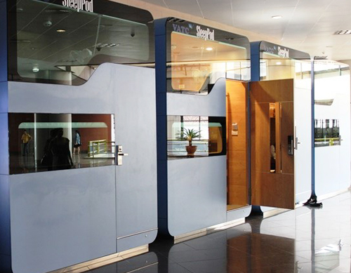 Sleep-box service resumes at Noi Bai Airport