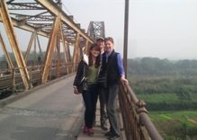 Volunteer tour guides show foreigners around capital city