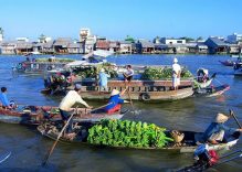 Floating markets in south-west Vietnam a sight to behold